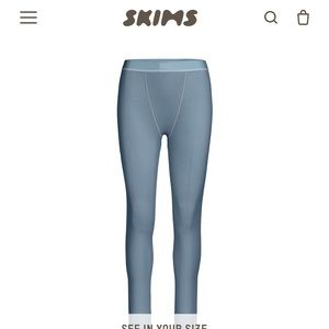 Skims Cotton Rib Leggings- Medium